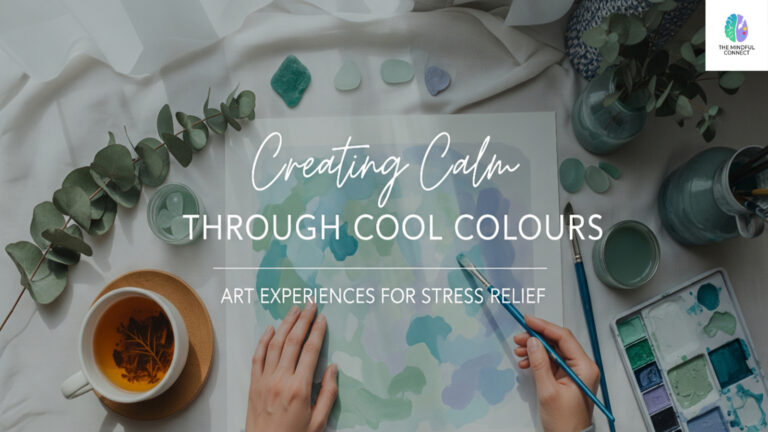 Creating Calm Using Cool Colors in Art for Stress Relief