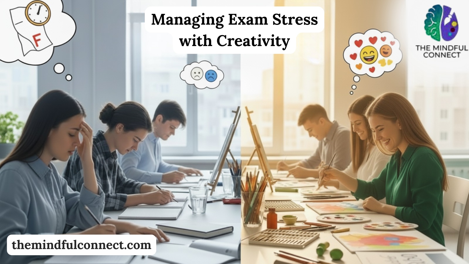 How to Overcome the Exam Fear With the Help of Art Classes: A Simple Guide for Students